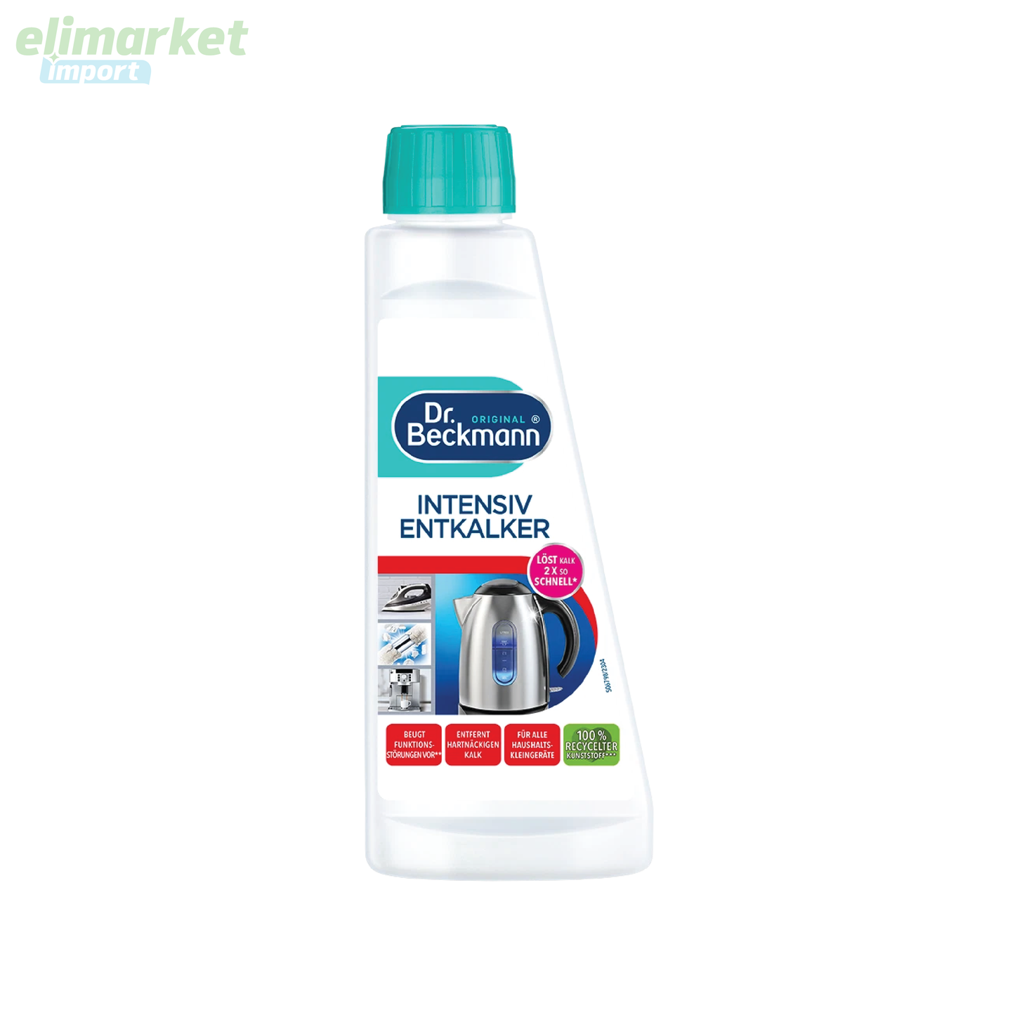 Solutie intensiva anticalcar pentru electrocasnice Dr. Beckmann, 250 ml