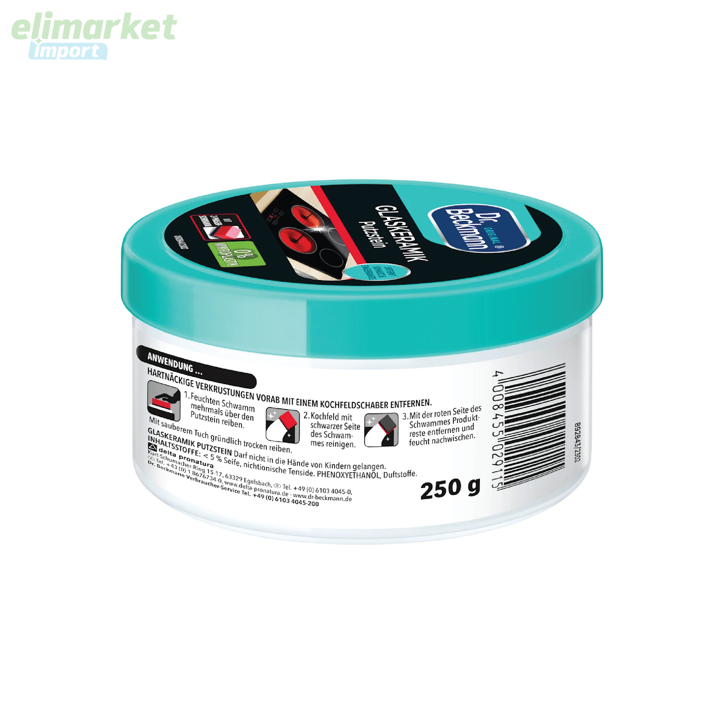 Pasta de curatat placi/plite vitroceramice Dr. Beckmann 250 g