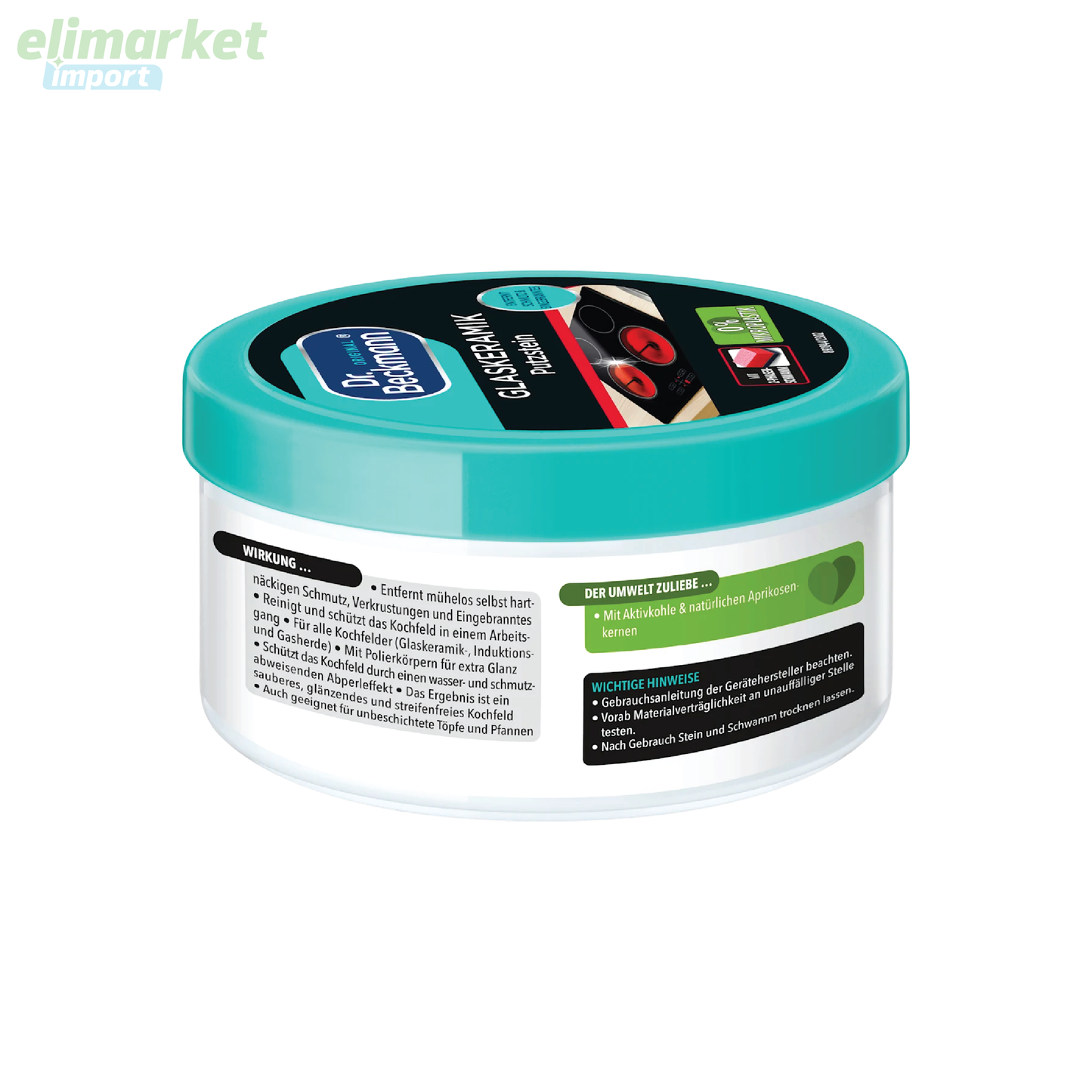 Pasta de curatat placi/plite vitroceramice Dr. Beckmann 250 g