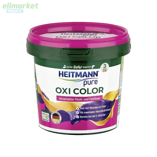 Pudra pentru indepartat pete Heitmann Pure Oxi Color, 500 g