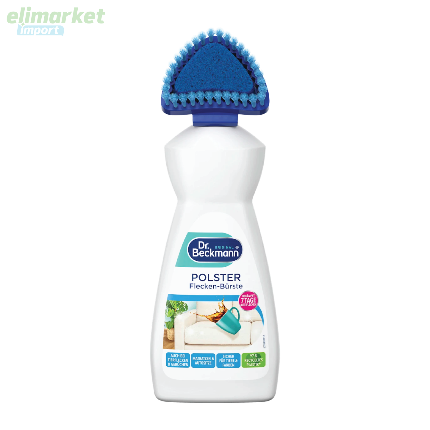 Solutie pete cu perie pentru tapiterii Dr. Beckmann, 400 ml