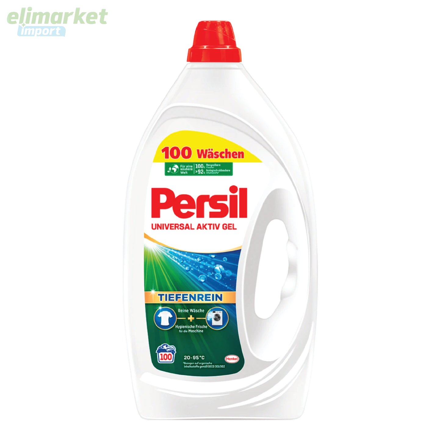 Detergent lichid de rufe Persil Universal, 100 spalari, 4.5 L